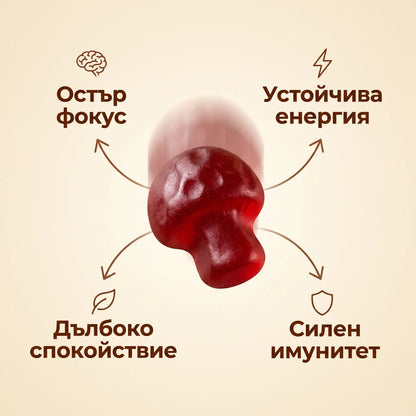 Shroomies - Mushroom Супер Гъмита